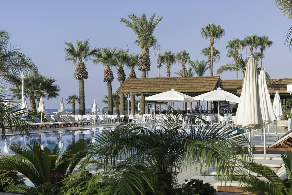 Palm Beach Hotel & Bungalows Larnaca Exterior foto